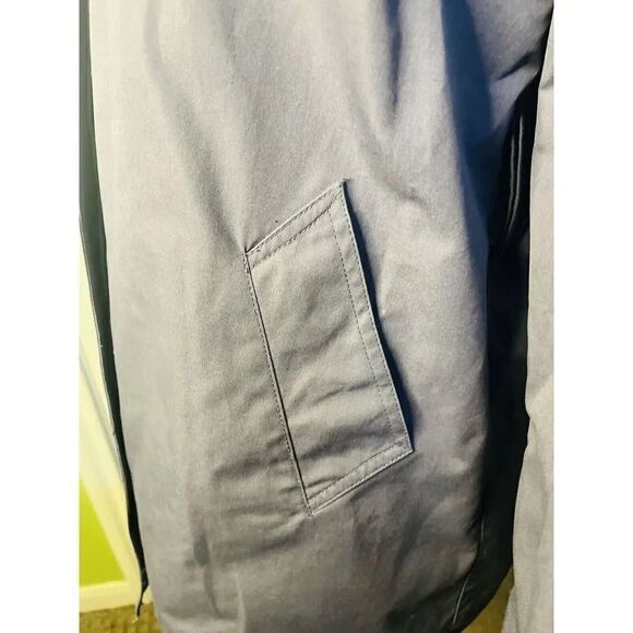 London Fog Women’s Rain Trench Coat Jacket Violet Lt Purple Lined Size 6 Vtg - Picture 4 of 10